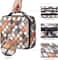NEX™ Black Adjustable Waterproof Travel Makeup Bag with Dividers